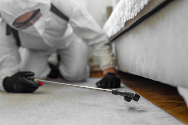 Professional Pest Control technician working in Cary, IL